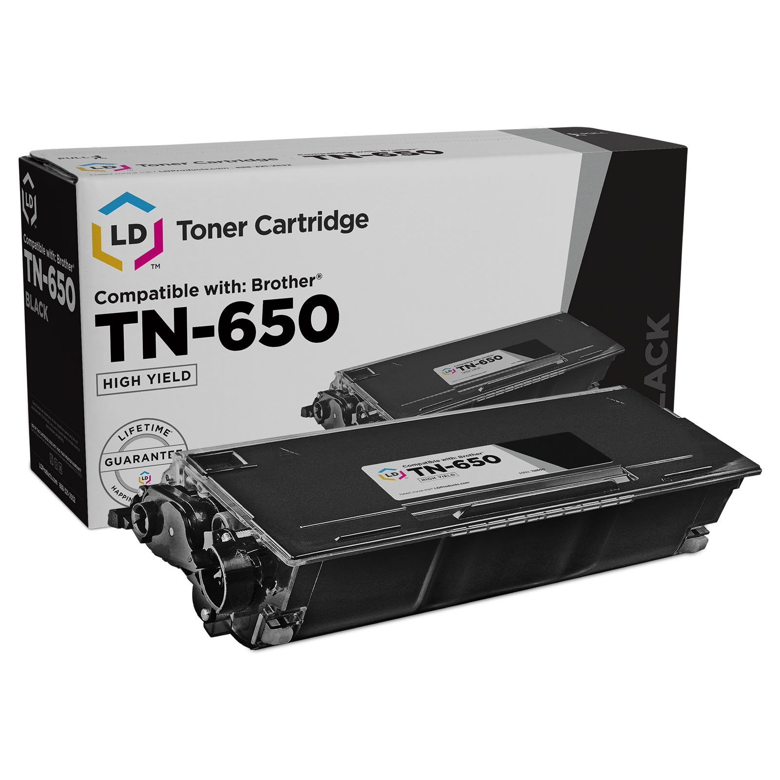 Photos - Ink & Toner Cartridge Brother TN650 Laser - Compatible HY Black TN650 