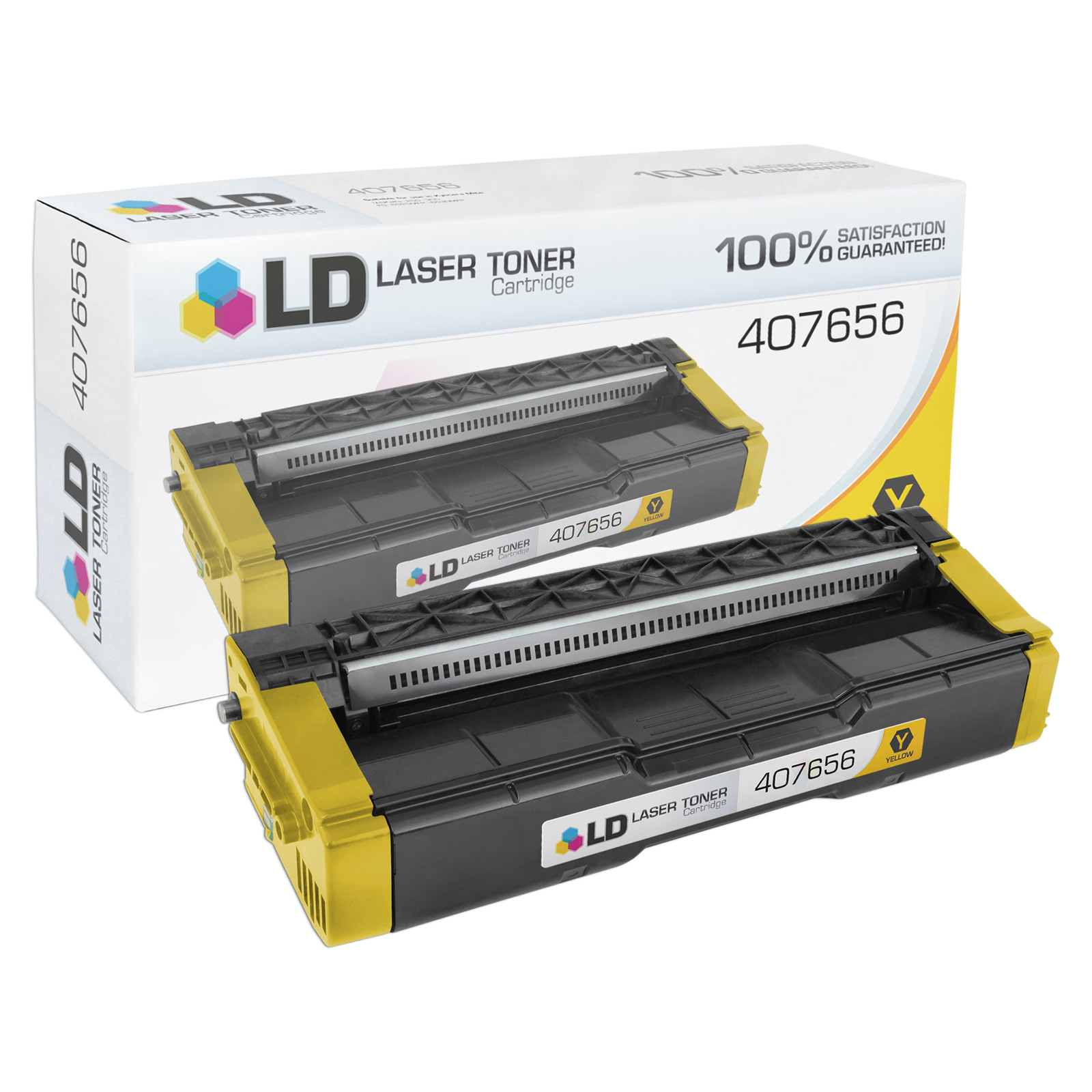 Photos - Ink & Toner Cartridge Ricoh 407656 Laser - Compatible Yellow 407656 