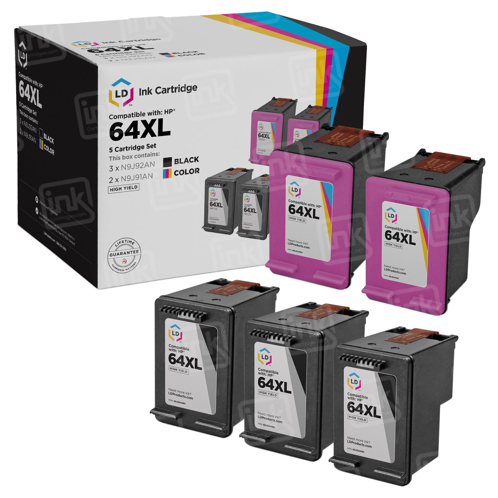 HP 912, HP 912XL, 917XL COMPATIBLE CARTRIDGES WITH PERMANENT CHIPS - ARICI  INKJET