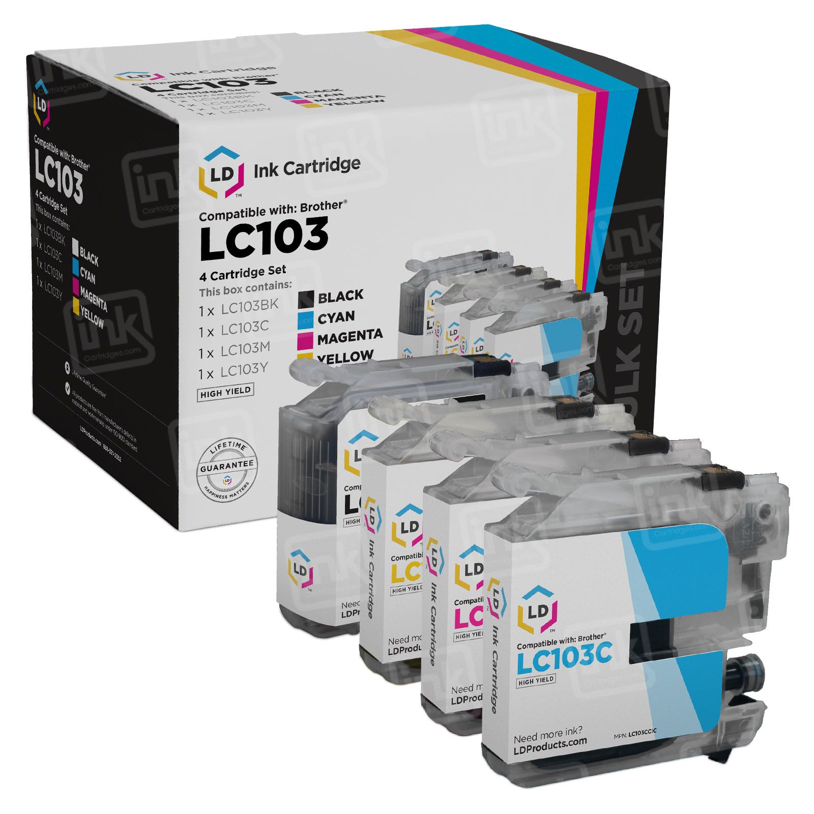 Discount Brother MFC-J6720DW Ink Cartridges