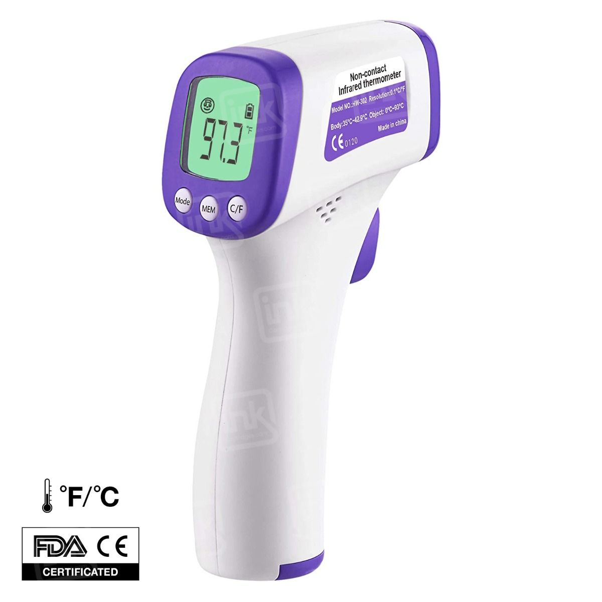 Infrared Thermometer Temperature Gun Sensor -50~800Celsius