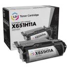 Lexmark Remanufactured X651H11A HY Black Toner