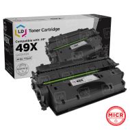 Remanufactured Black MICR Toner for HP 49X