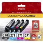 Original Canon 0373C005 (PGI-270 / CLI-271) 4-Color Multipack Ink