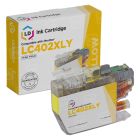 Compatible Brother LC402XLY HY Yellow Ink Cartridges