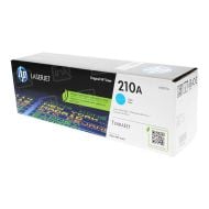 HP Original 210A Cyan Toner Cartridge, W2101A with ink level chip