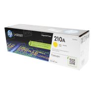 HP Original 210A Yellow Toner Cartridge, W2102A with ink level chip