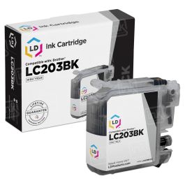 Brother LC203BK High Yield Ink, Black - InkCartridges