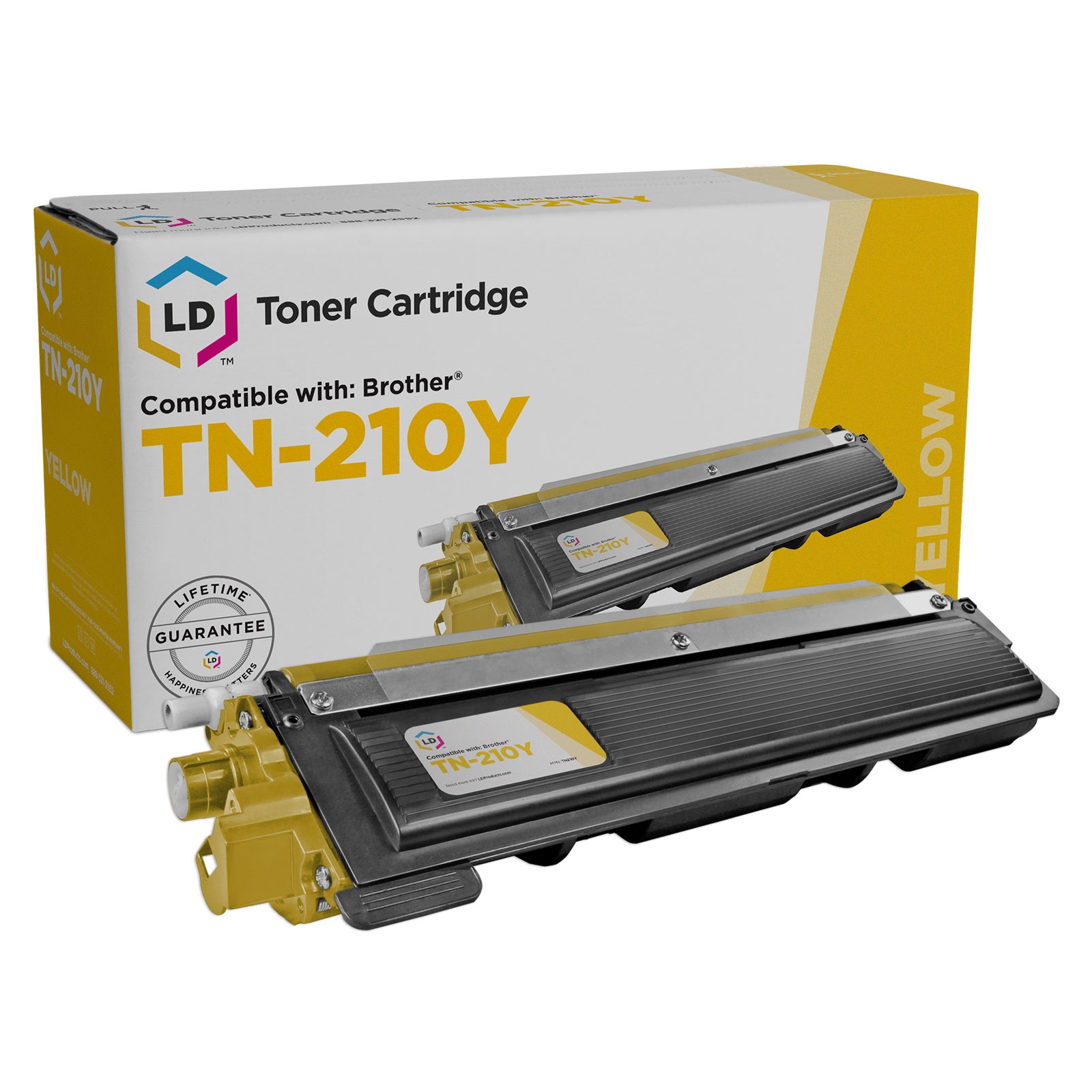 Photos - Ink & Toner Cartridge Brother TN210 Laser - Compatible Yellow TN210Y 