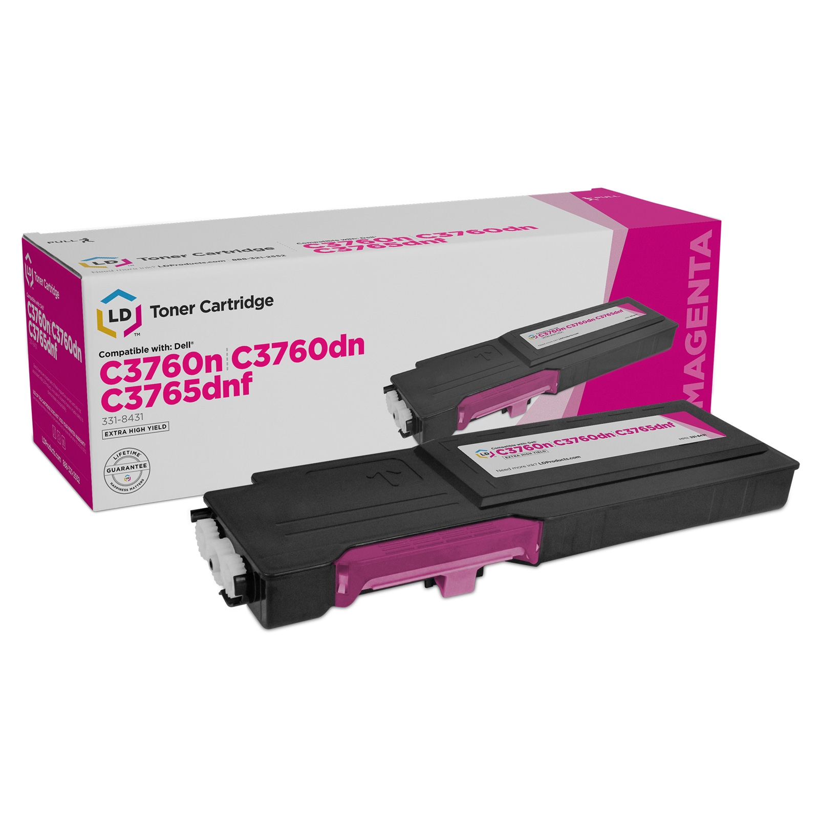 Photos - Ink & Toner Cartridge Dell 331-8431 Laser - Compatible Extra HY Magenta 331-8431 