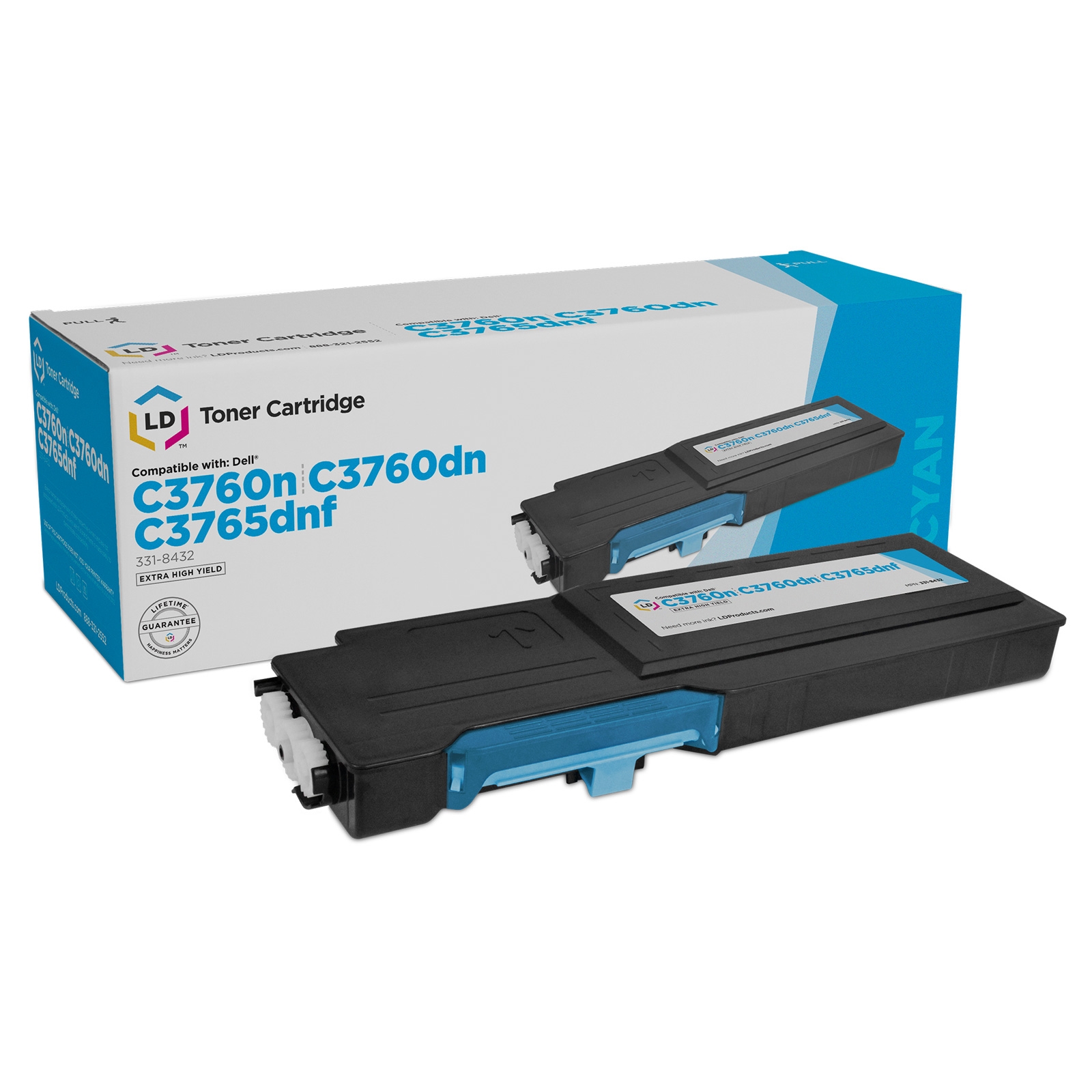 Photos - Ink & Toner Cartridge Dell 331-8432 Laser - Compatible Extra HY Cyan 331-8432 