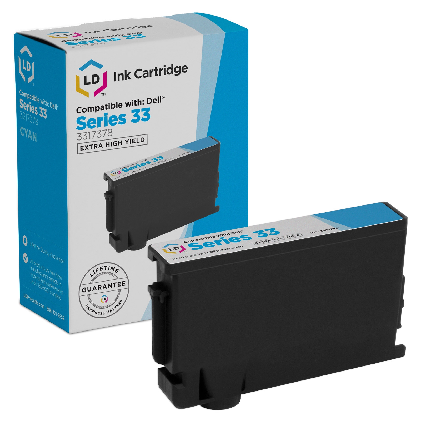 Photos - Ink & Toner Cartridge Dell 8DNKH Ink - Compatible Extra HY Cyan 331-7378 