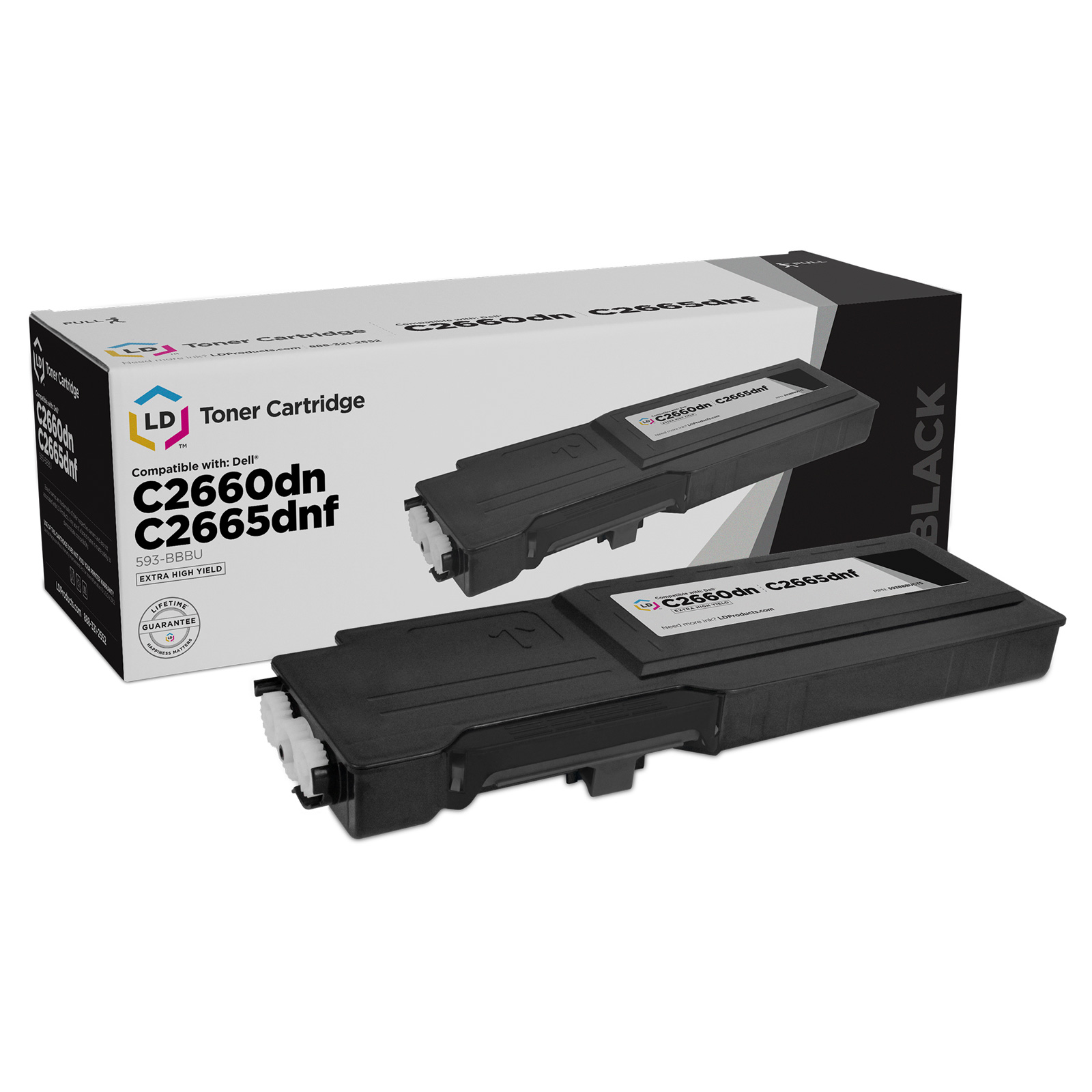 Photos - Ink & Toner Cartridge Dell RD80W Laser - Compatible Extra HY Black 593-BBBU 