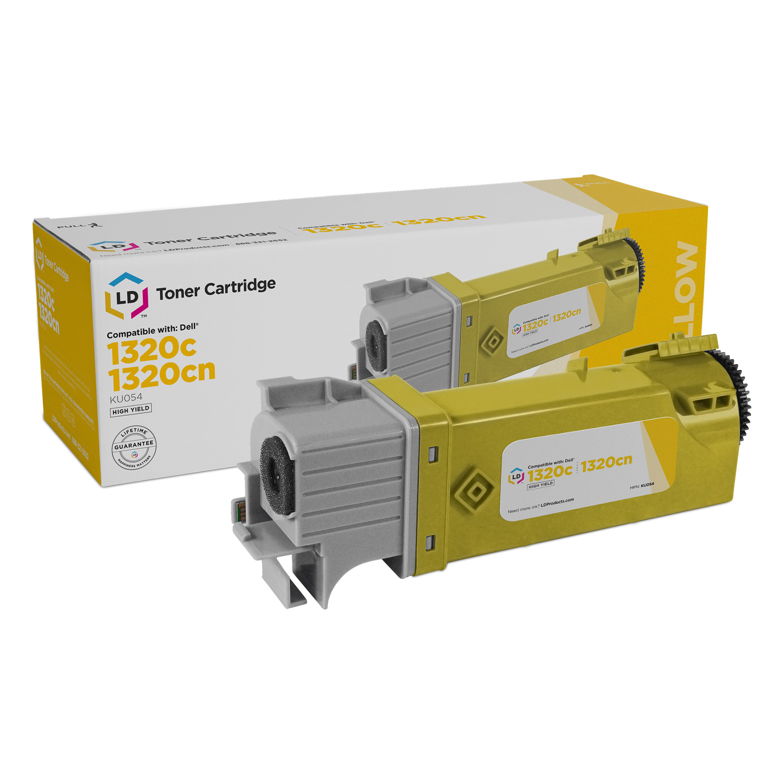 Photos - Ink & Toner Cartridge Dell PN124 Laser - Compatible Yellow KU054 